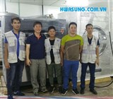 Bàn giao máy giặt, máy sấy công nghiệp cho nhà máy sản xuất tại Bắc Ninh